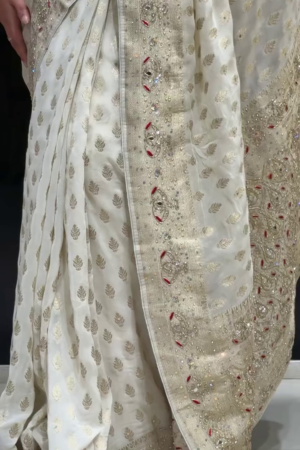 ✨ Look Elegant and Versatile in This Beautiful Khaddi Georgette Saree ✨