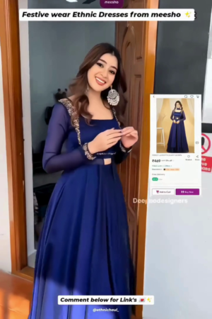 Elegant Festive Ethnic Dresses for Celebrations and Gatherings