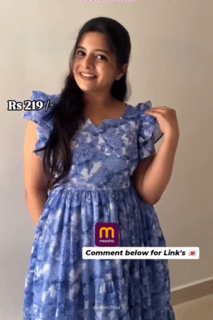 Fox Georgette Complete Midi Dress – ₹219 Only