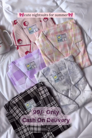 Cute & Comfy Summer Nightwear Collection ☁️✨