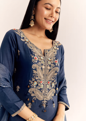 Radiant Roots – Traditional with Gujarati Influence