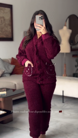 Women Winter  Cozy, Warm, Soft, Stylish, Snug, Breathable, Comfortable, Durable Night Suit