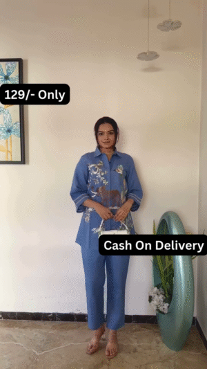 πΈ Beautiful Embroidered Co-Ord Set β Just βΉ129/- β¨